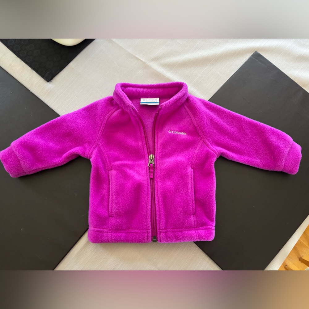 Columbia Pink Fleece Jacket